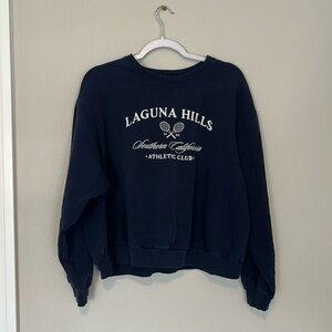 Hollister sweatshirt | Navy Blue | Size L